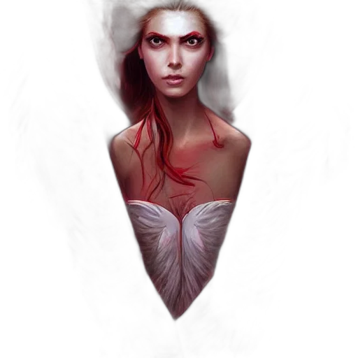 face, mask, dress, jewelry transparent PNG cut-out