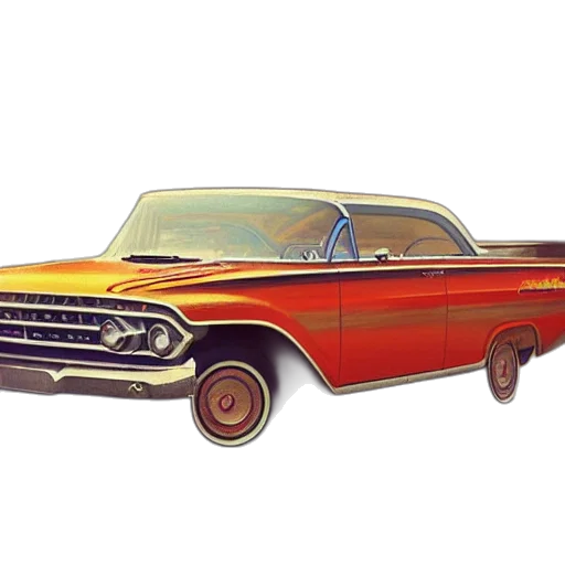 car, photorealistic, 3d render, concept art transparent PNG cut-out