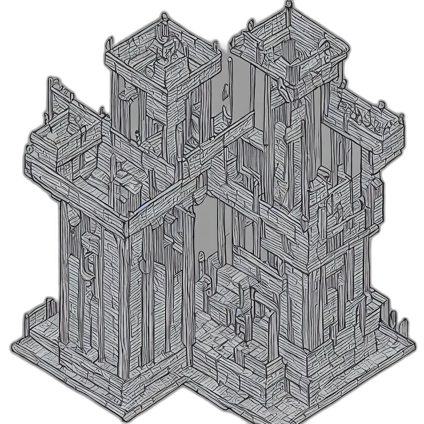building, crown, furniture, robot transparent PNG cut-out