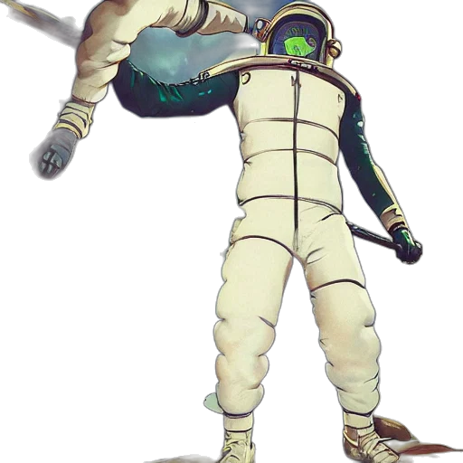 staff, jacket, robot, mask transparent PNG cut-out