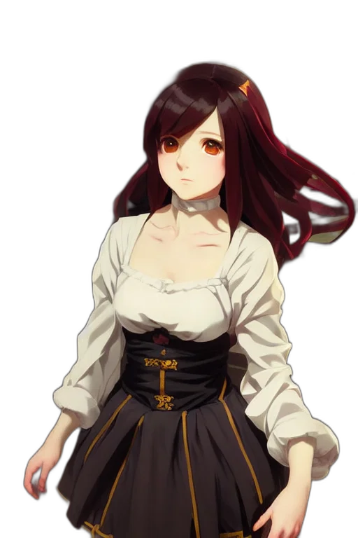 dress, staff, jacket, crown transparent PNG cut-out