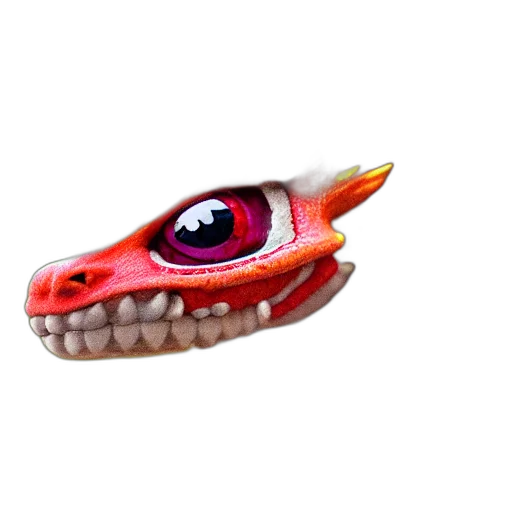 dragon, creature, animal, mask transparent PNG cut-out