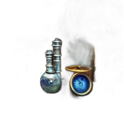 jewelry, bottle, weapon, crown transparent PNG cut-out