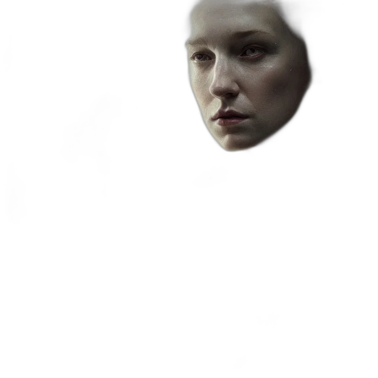 face, robot, mask, creature transparent PNG cut-out