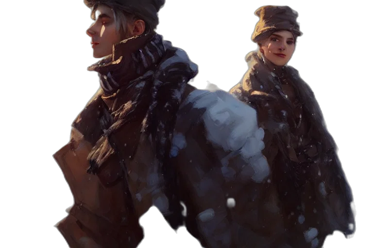 jacket, concept art, fantasy art, cyberpunk transparent PNG cut-out