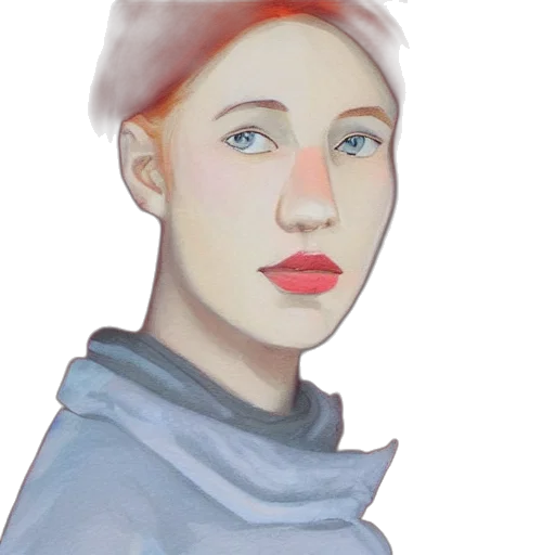 face, jacket, staff, jewelry transparent PNG cut-out
