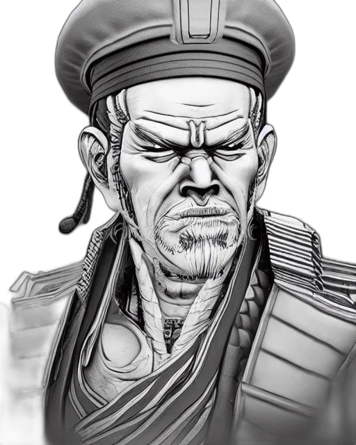 face, pencil sketch, photorealistic, comic book art transparent PNG cut-out