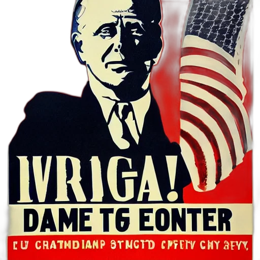 american, propaganda, poster, warning transparent PNG cut-out
