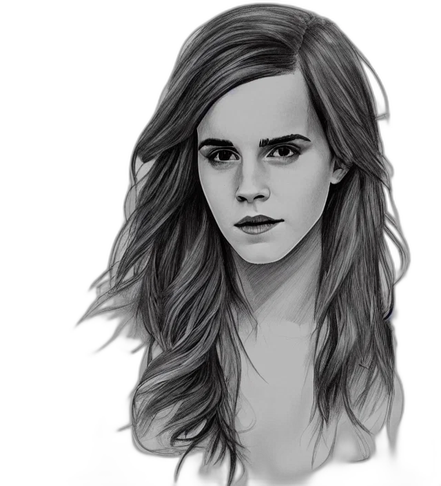 face, hair, photorealistic, cartoon transparent PNG cut-out