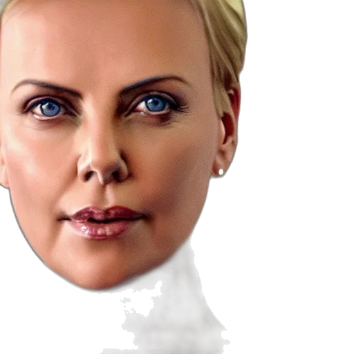 face, mask, photorealistic, 3d render transparent PNG cut-out