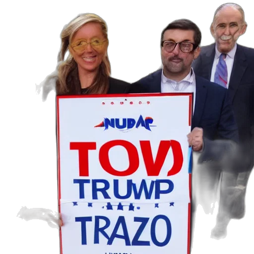 anti, vaxxers, pose, donald transparent PNG cut-out