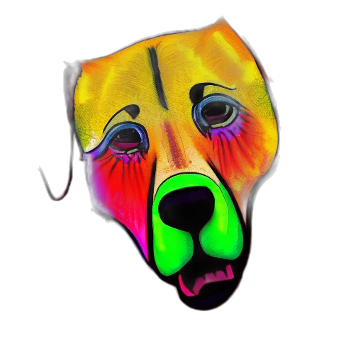 mask, face, animal, creature transparent PNG cut-out