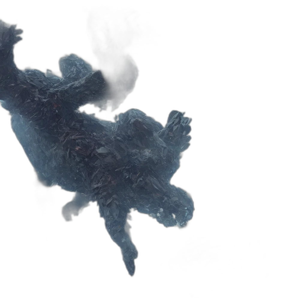 dragon, creature, animal, hair transparent PNG cut-out