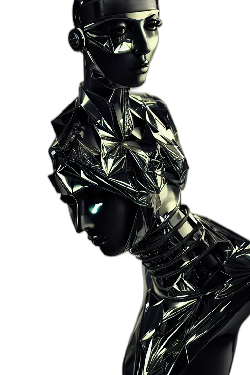 robot, jewelry, mask, dress transparent PNG cut-out