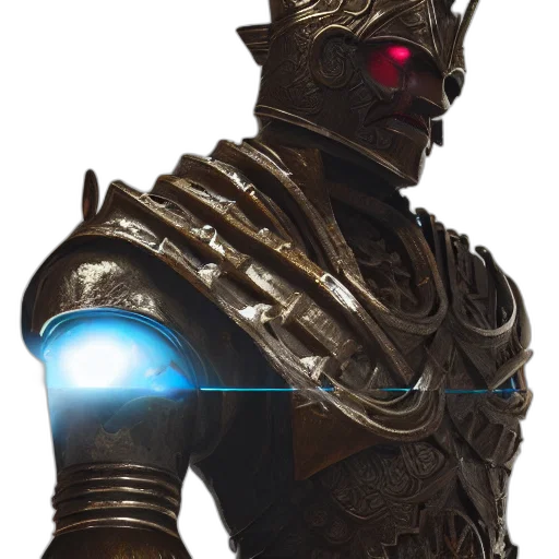 sword, staff, crown, mask transparent PNG cut-out