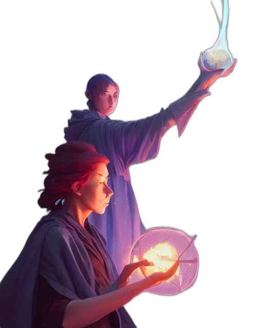 staff, concept art, fantasy art, pixel art transparent PNG cut-out