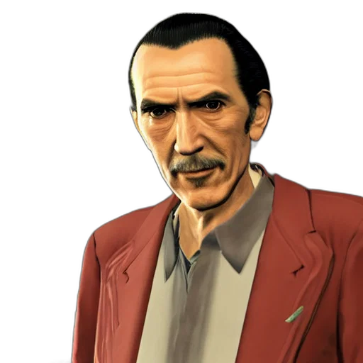 face, jacket, staff, mask transparent PNG cut-out