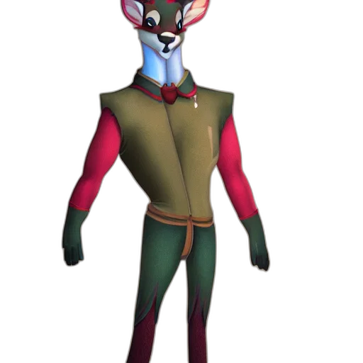 mask, staff, jacket, creature transparent PNG cut-out