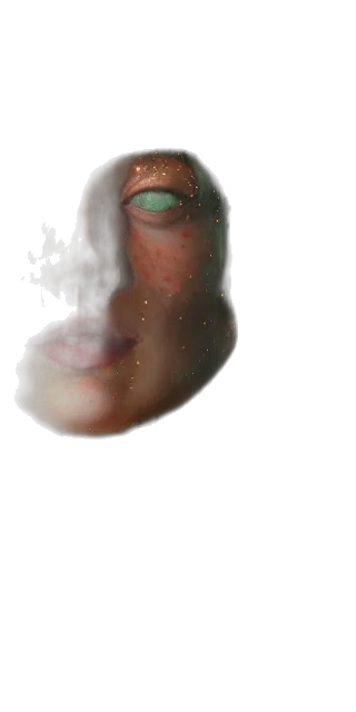 face, mask, robot, creature transparent PNG cut-out