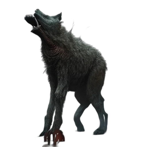 animal, creature, staff, weapon transparent PNG cut-out