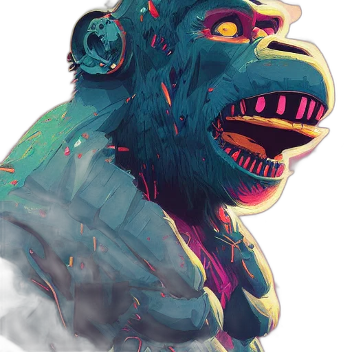 mask, creature, face, animal transparent PNG cut-out