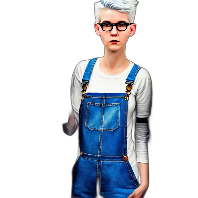 dress, jacket, staff, 3d render transparent PNG cut-out