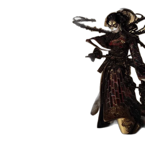 staff, mask, weapon, robot transparent PNG cut-out
