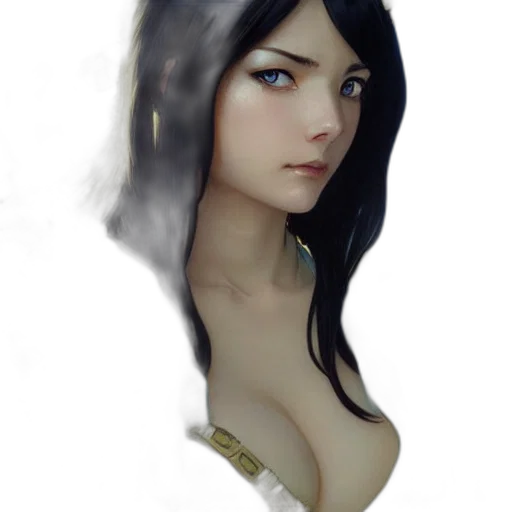 face, crown, dress, jewelry transparent PNG cut-out