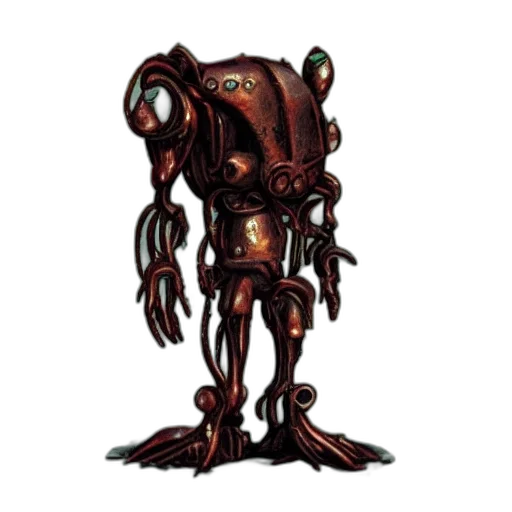 robot, creature, staff, animal transparent PNG cut-out