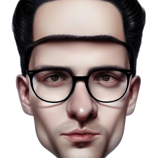 face, mask, hair, staff transparent PNG cut-out