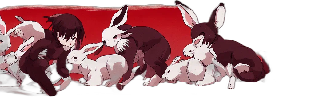 animal, concept art, pixel art, anime transparent PNG cut-out