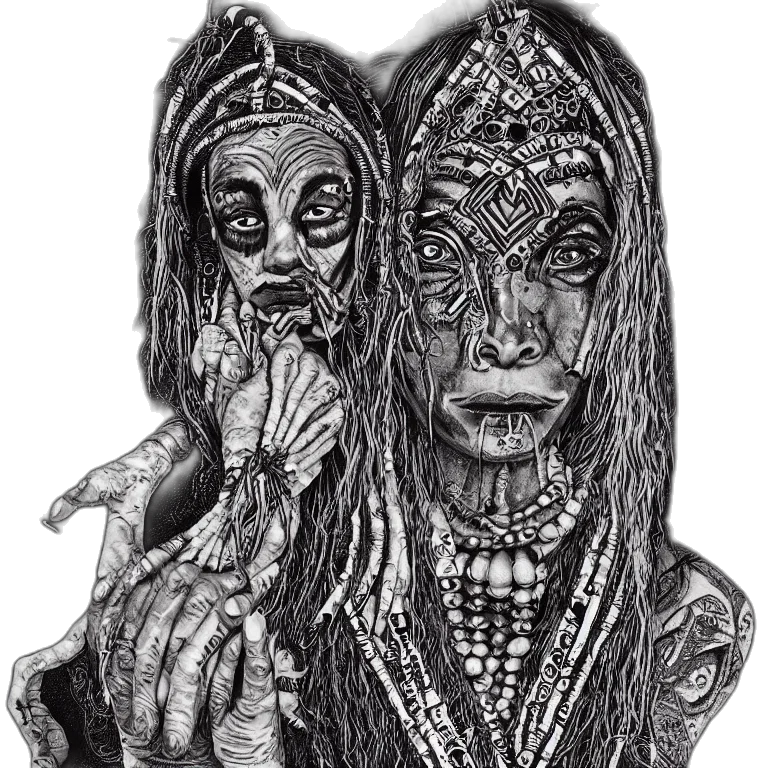 mask, jewelry, face, creature transparent PNG cut-out