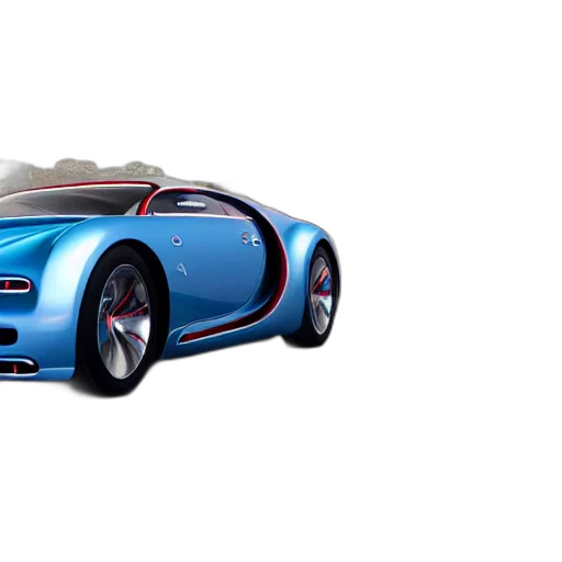 car, 3d render, concept art, photorealistic transparent PNG cut-out