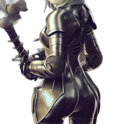 sword, robot, weapon, staff transparent PNG cut-out