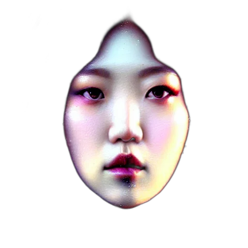 face, mask, creature, robot transparent PNG cut-out