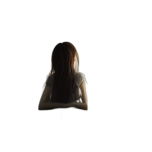 hair, mask, face, dress transparent PNG cut-out