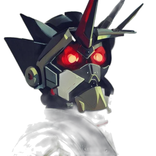 robot, mask, face, weapon transparent PNG cut-out