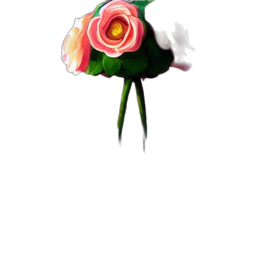 flower, crown, staff, jewelry transparent PNG cut-out