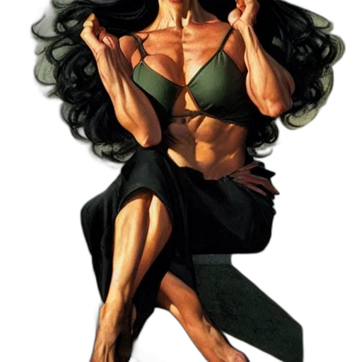 comic book art, concept art, fantasy art, photorealistic transparent PNG cut-out