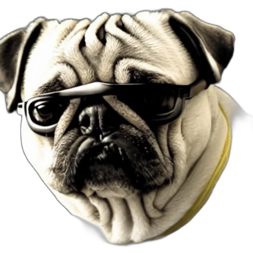 animal, face, photorealistic, 3d render transparent PNG cut-out