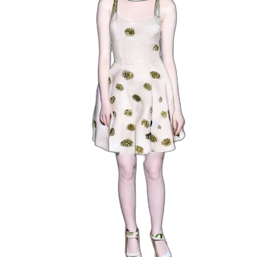 dress, 3d render, concept art, cartoon transparent PNG cut-out