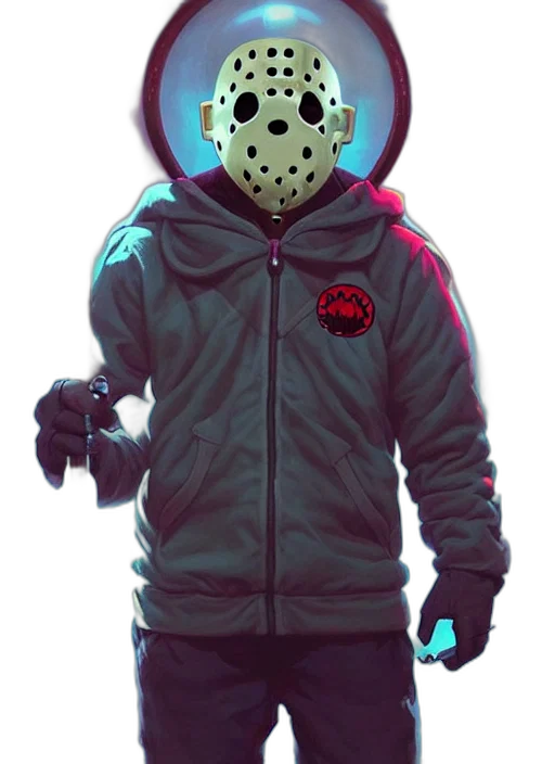 jacket, mask, creature, face transparent PNG cut-out
