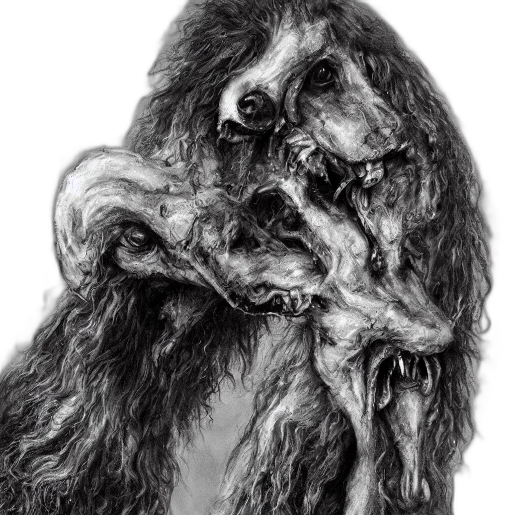 creature, animal, hair, mask transparent PNG cut-out