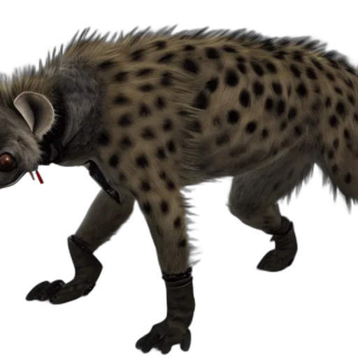 animal, creature, staff, 3d render transparent PNG cut-out
