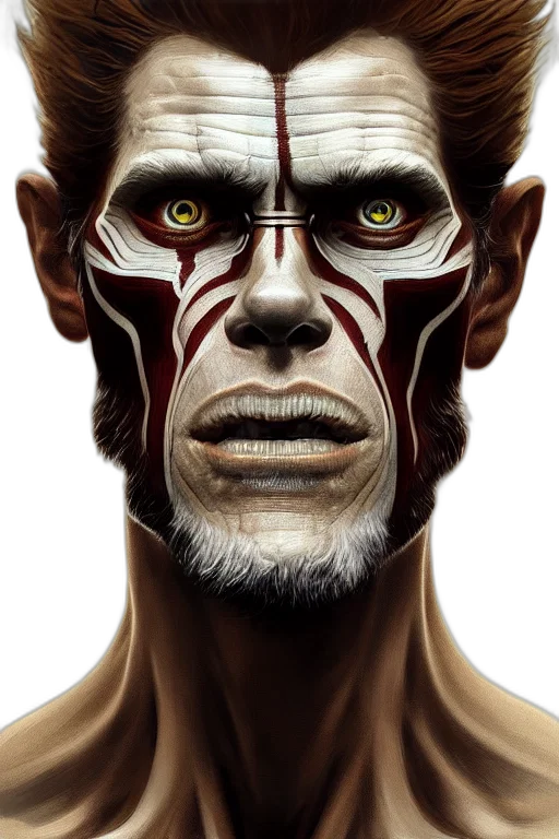 mask, face, creature, fantasy art transparent PNG cut-out