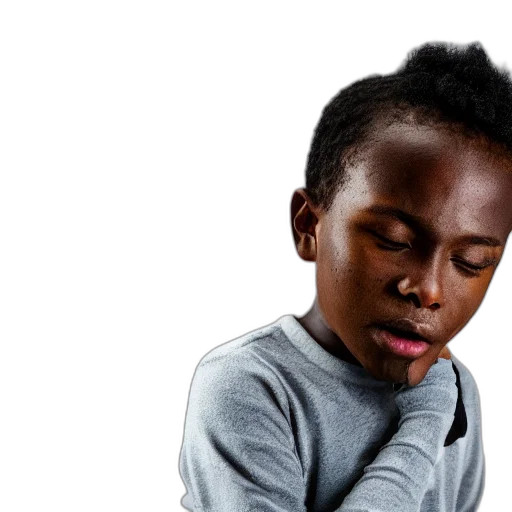 face, photo, black, boy transparent PNG cut-out
