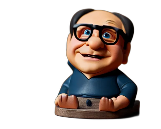 3d render, cartoon, concept art, danny transparent PNG cut-out