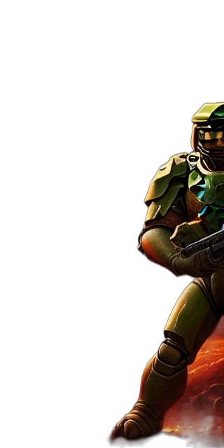 robot, concept art, 3d render, pixel art transparent PNG cut-out