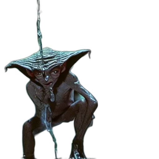 creature, staff, animal, mask transparent PNG cut-out