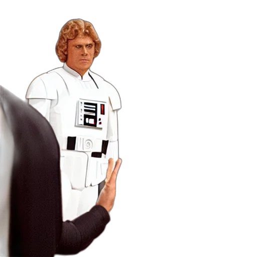 jacket, robot, staff, hair transparent PNG cut-out
